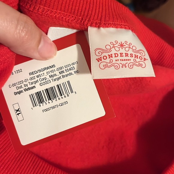 “Merry and Bright” Christmas Sweatshirt - Picture 5 of 6